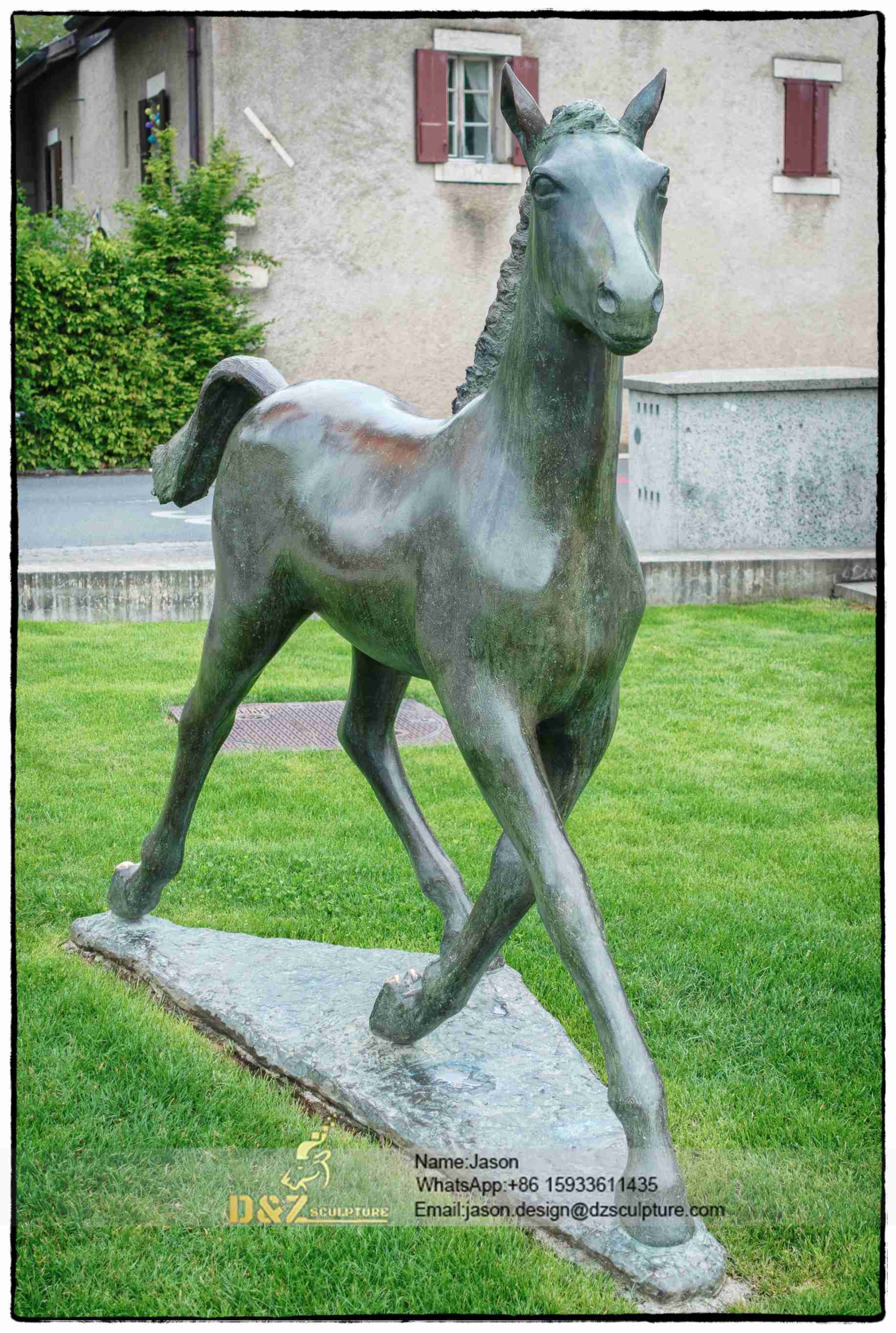 Beautiful Bronze horse