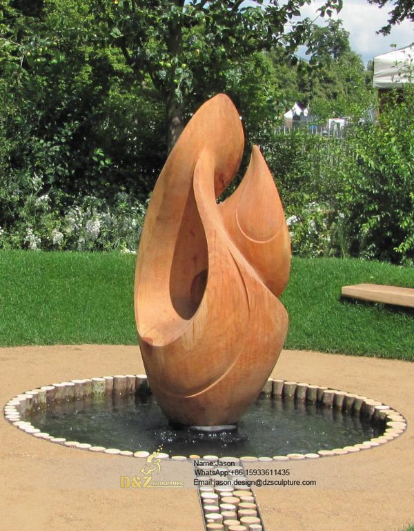 Corten steel sculpture