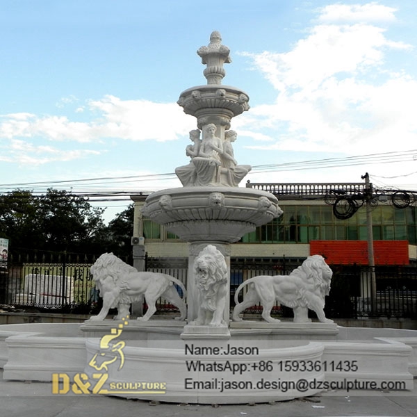 Large Lion Fountain