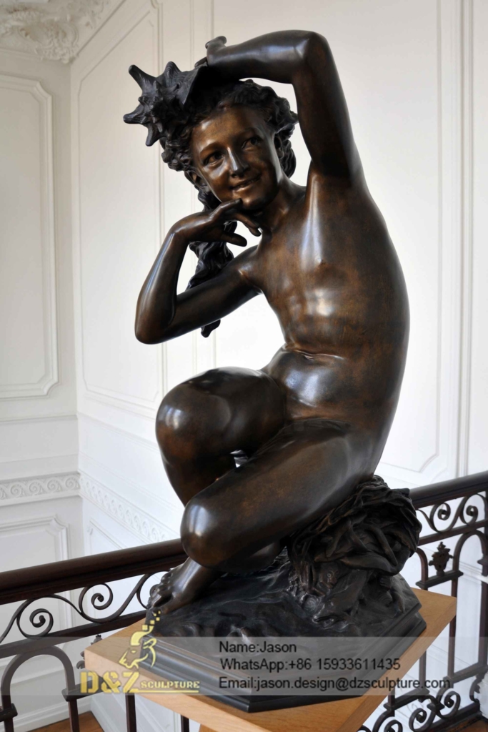 young nude man sculpture