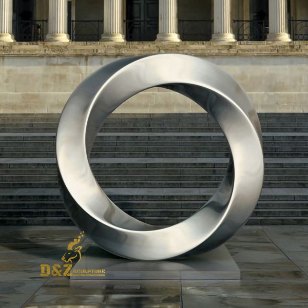 ring stainless steel sculpture