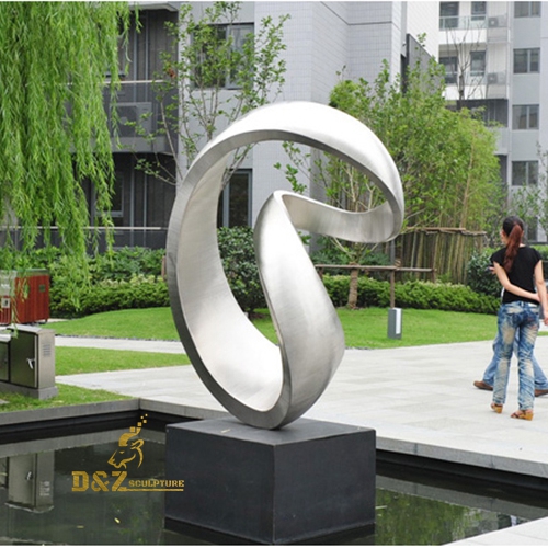 Stainless steel decoration sculpture