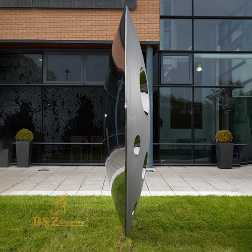figurative stainless steel sculpture