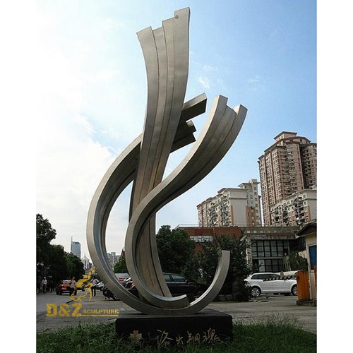 abstract stainless steel outdoor