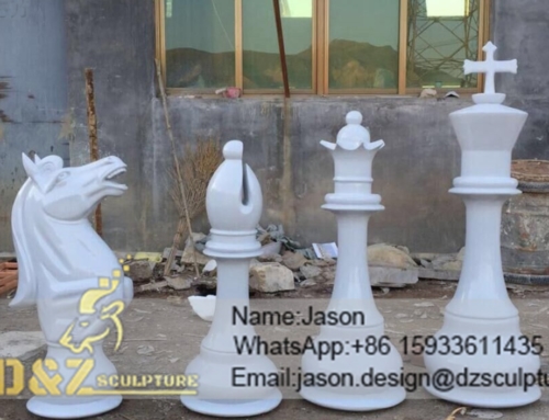 Chess outdoor sculpture