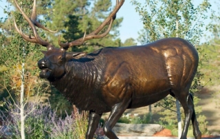 bronze-elk