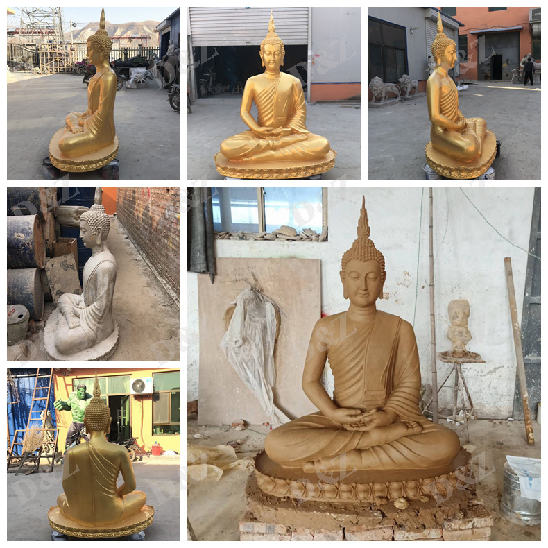 buddha statue in fiberglass