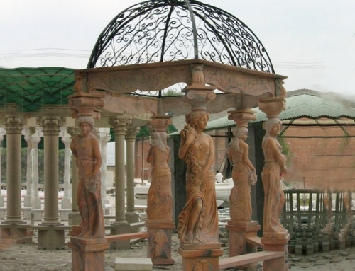 Gazebo  Iron Dome statue