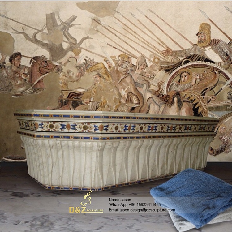 Artificial stone bathtub
