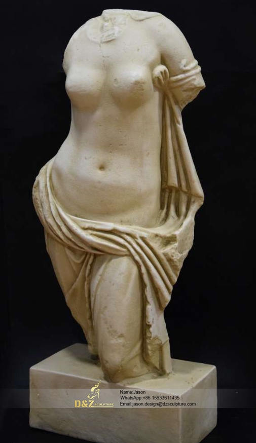 Beheaded woman sculpture
