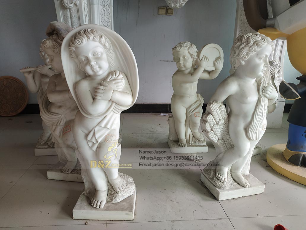 Lovely childre sculpture
