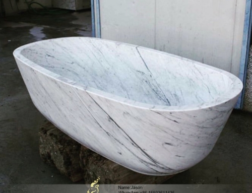 The natural stone bathtub
