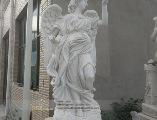 Angel marble carved sculpture