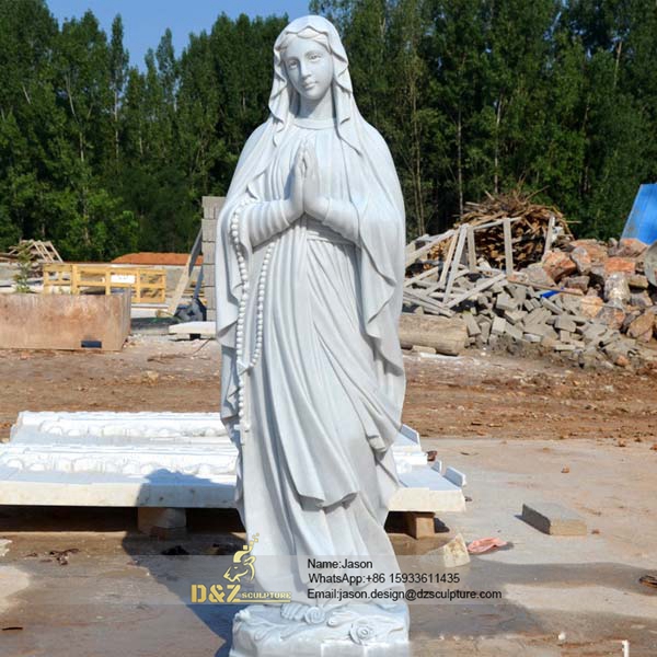 Saint our lady of Lourdes statue