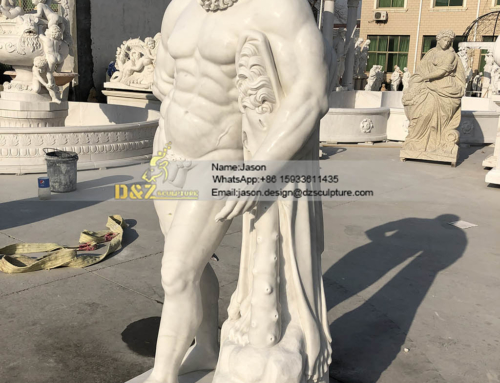 Hercules sculpture marble
