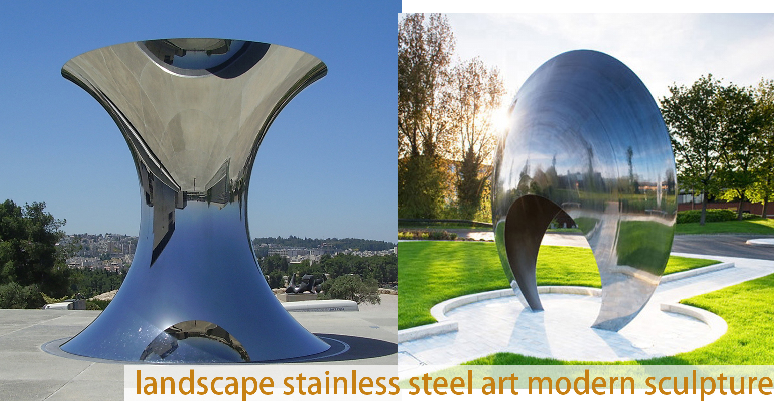 Landscape art modern sculpture
