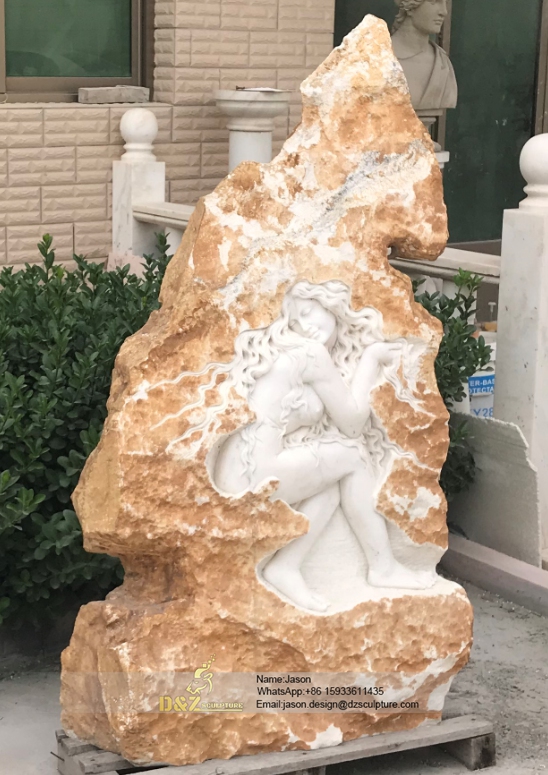Stone vivid figure sculpture