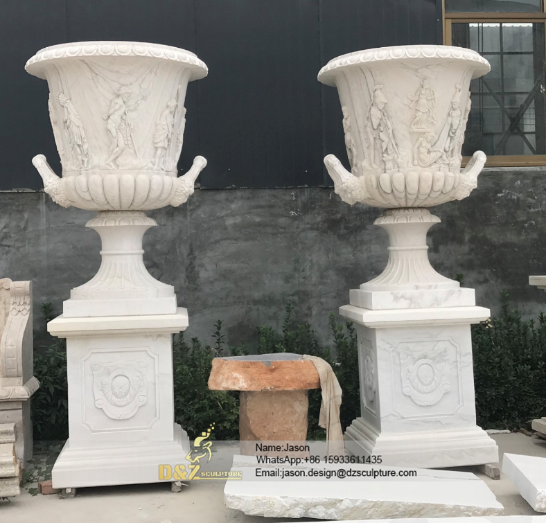 New design marble vase
