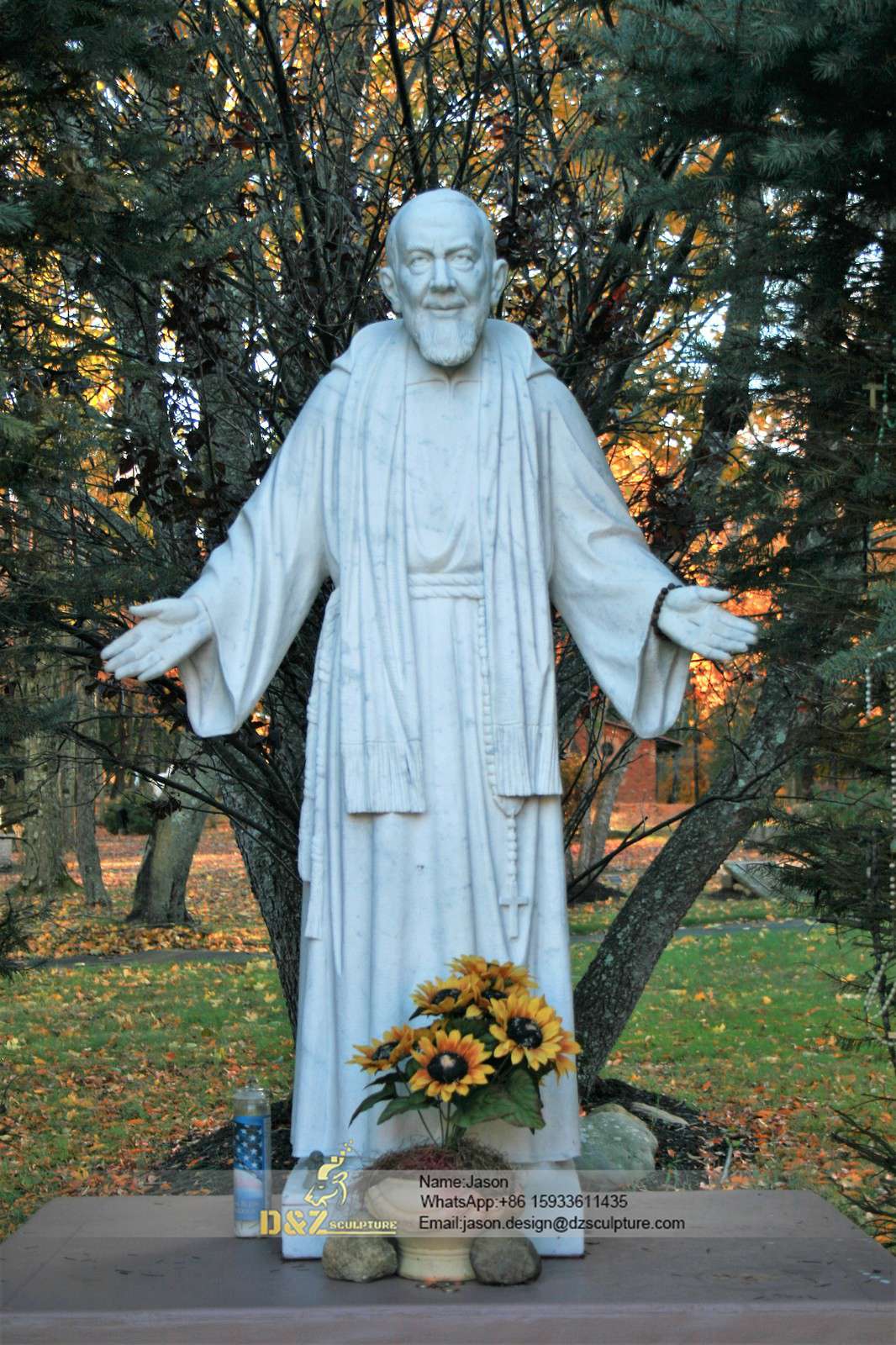Padre Pio statue