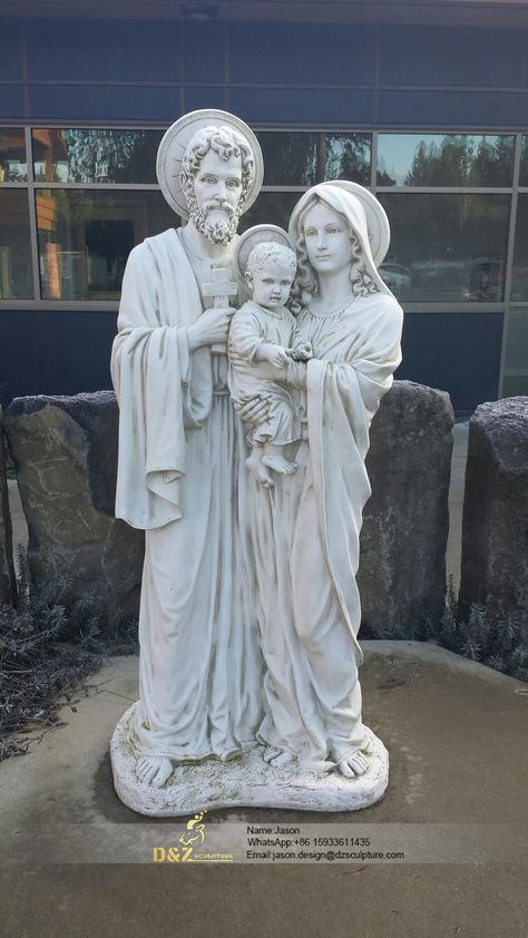 Holy family statue outdoor