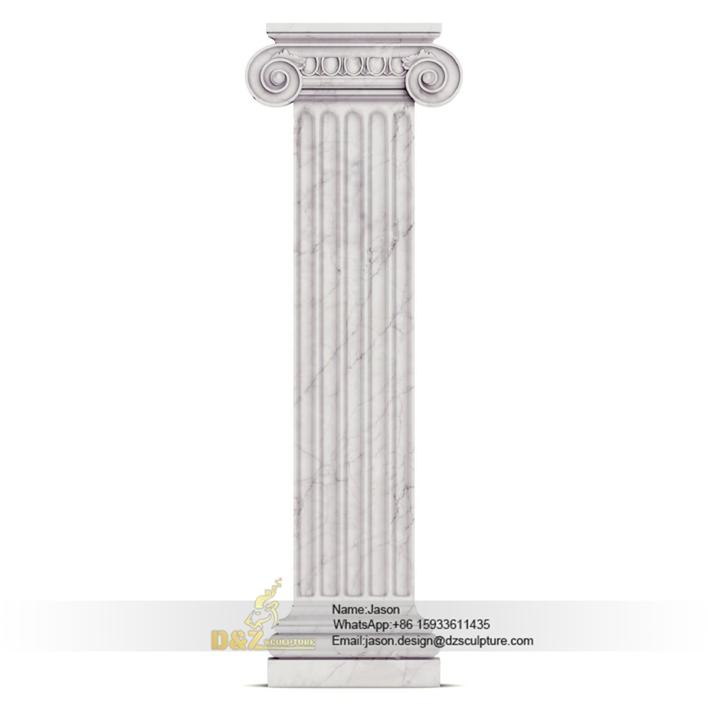 Large square stone pillar