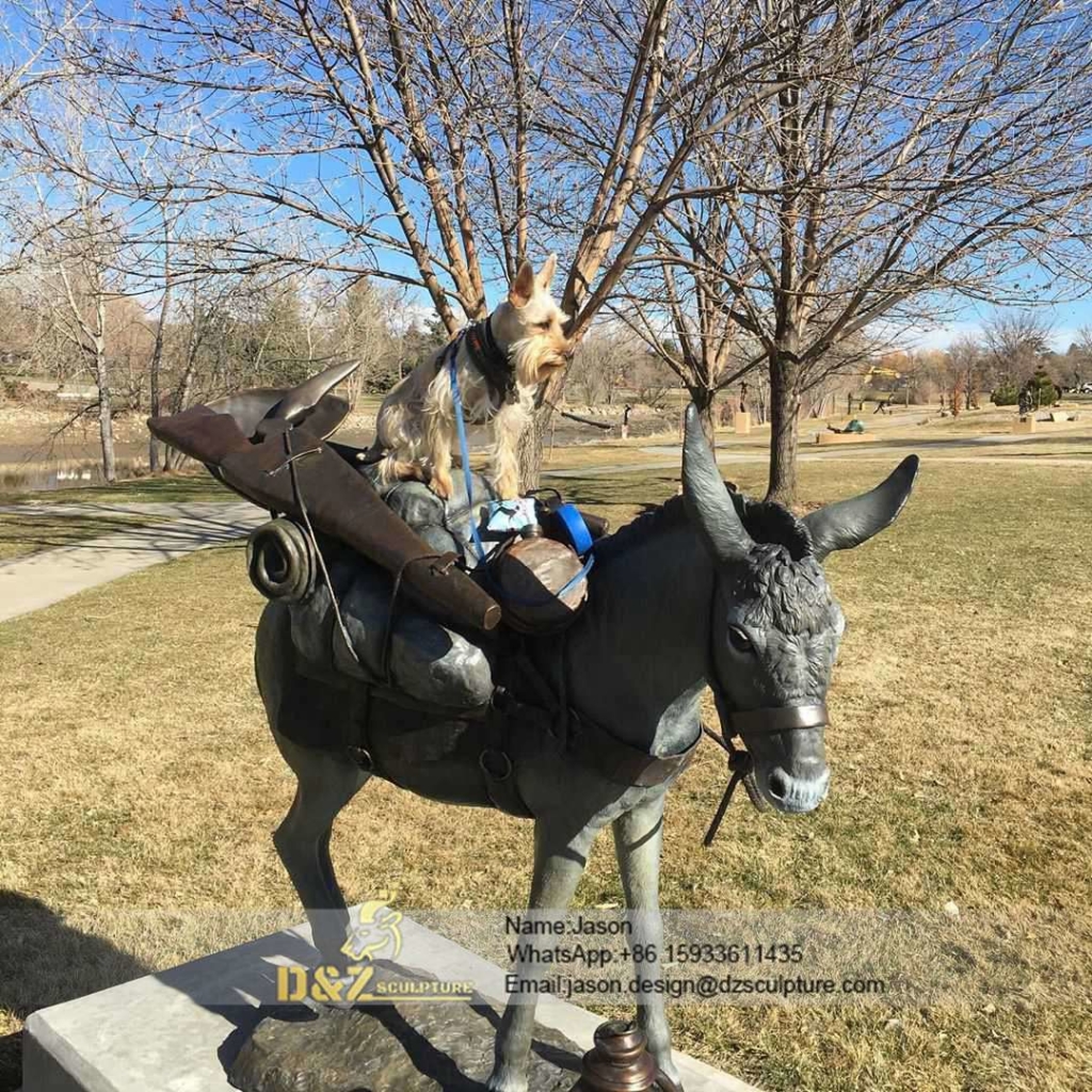 Life size pony sculpture