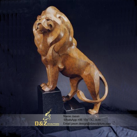 Lion sculpture singa