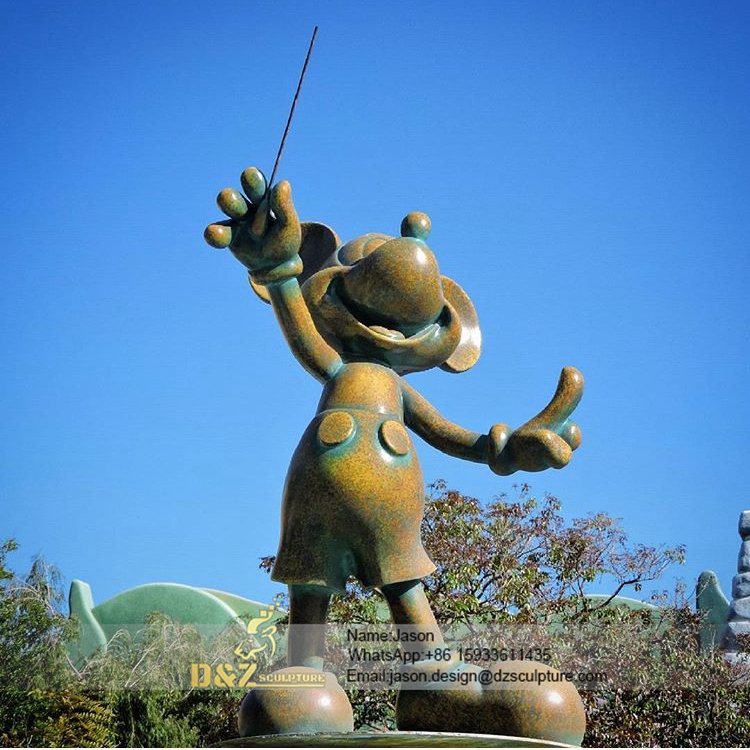 Mickey mouse statue
