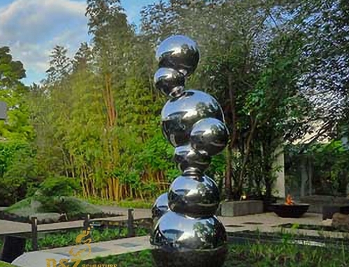 stainless steel bulls sculpture outdoor art decor