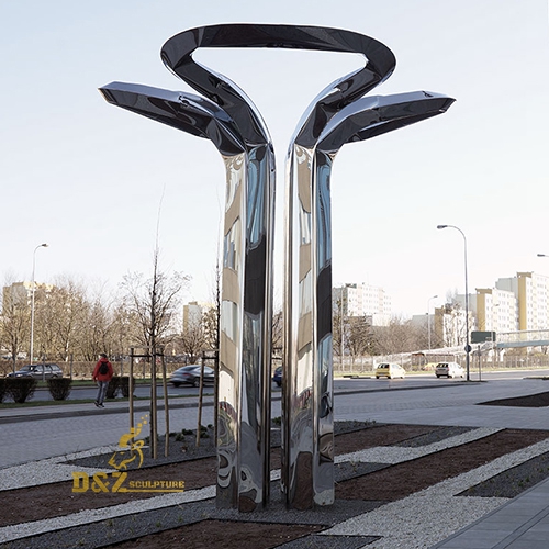 sculpture stainless steel outdoor